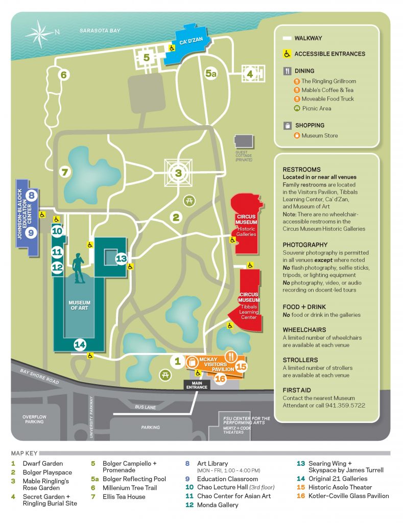 Estate Map - The Ringling